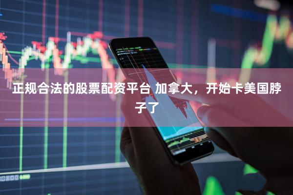正规合法的股票配资平台 加拿大，开始卡美国脖子了